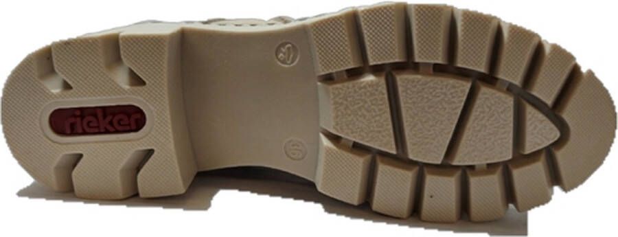Rieker Veterschoenen Hoog Veterschoenen Hoog Beige