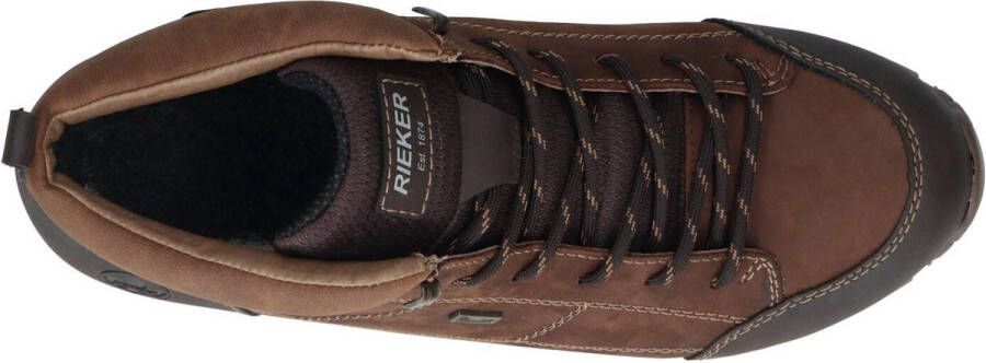 Rieker Veterschoenen Hoog Veterschoenen Hoog cognac