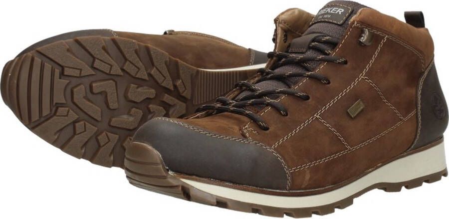 Rieker Veterschoenen Hoog Veterschoenen Hoog cognac
