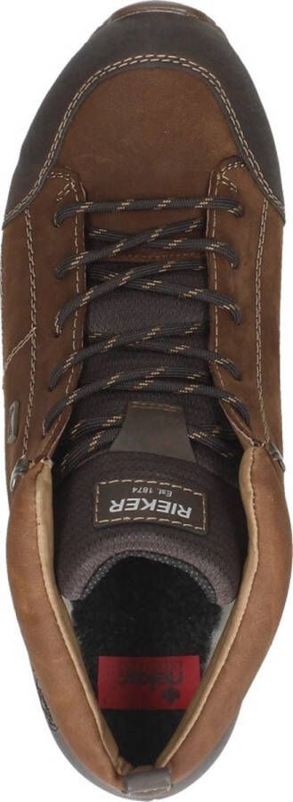 Rieker Veterschoenen Hoog Veterschoenen Hoog cognac