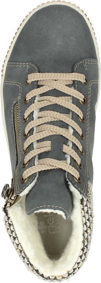 Rieker Veterschoenen Hoog Veterschoenen Hoog Licht blauw