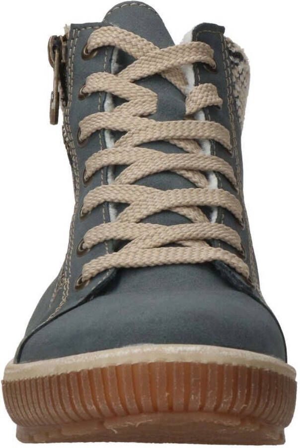 Rieker Veterschoenen Hoog Veterschoenen Hoog Licht blauw