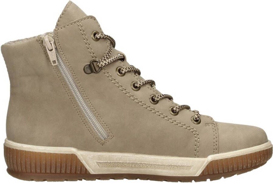 Rieker Veterschoenen Hoog Veterschoenen Hoog taupe
