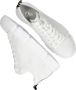 Rieker Witte Leren Sneaker voor Dames White Dames - Thumbnail 4