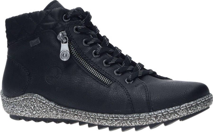 Rieker Veterschoenen Hoog Veterschoenen Hoog zwart