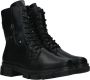 Rieker Stijlvolle leren motorlaars voor dames Zwart Dames - Thumbnail 9