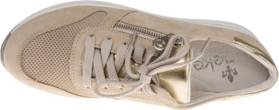 Rieker Veterschoenen Laag Veterschoenen Laag beige