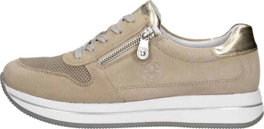 Rieker Veterschoenen Laag Veterschoenen Laag beige