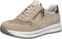 Rieker Stijlvolle veterschoen met speelse stippenprint Beige Dames - Thumbnail 22