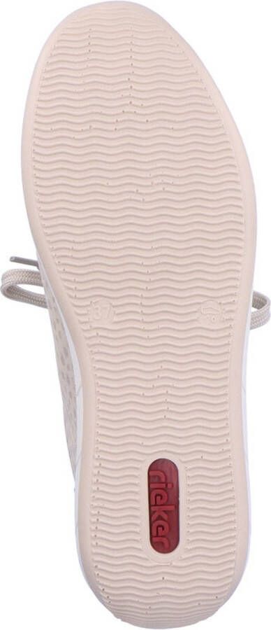 Rieker Veterschoenen Laag Veterschoenen Laag beige