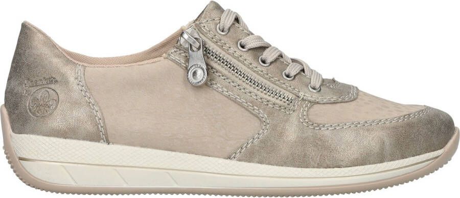 Rieker Veterschoenen Laag Veterschoenen Laag beige