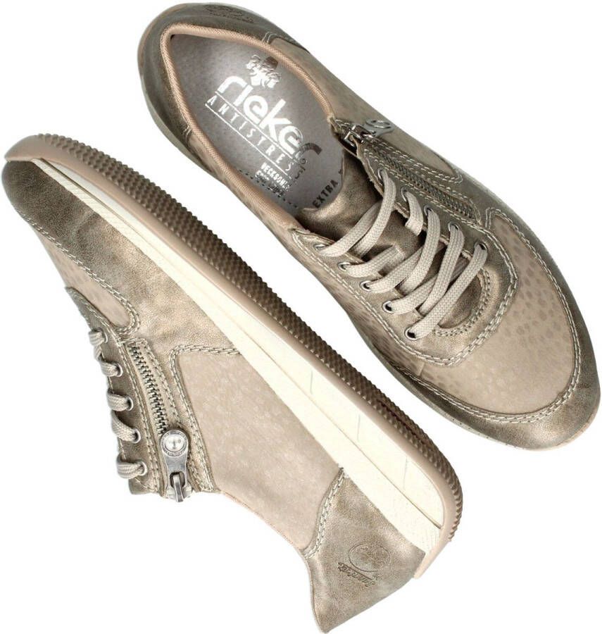 Rieker Veterschoenen Laag Veterschoenen Laag beige