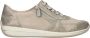 Rieker Stijlvolle veterschoen met speelse stippenprint Beige Dames - Thumbnail 40