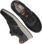 Rieker Comfortabele Blauwe Sneakers met Bruine Accenten Grijs Heren - Thumbnail 4