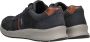 Rieker Comfortabele Blauwe Sneakers met Bruine Accenten Grijs Heren - Thumbnail 5
