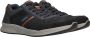 Rieker Comfortabele Blauwe Sneakers met Bruine Accenten Grijs Heren - Thumbnail 6
