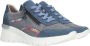 Rieker Trendy Blauwe Veterschoenen voor Dames Blauw Dames - Thumbnail 12