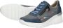 Rieker Trendy Blauwe Veterschoenen voor Dames Blauw Dames - Thumbnail 5