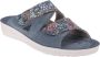 Rohde 1403 Volwassenen Dames slippers Kleur Blauw - Thumbnail 15