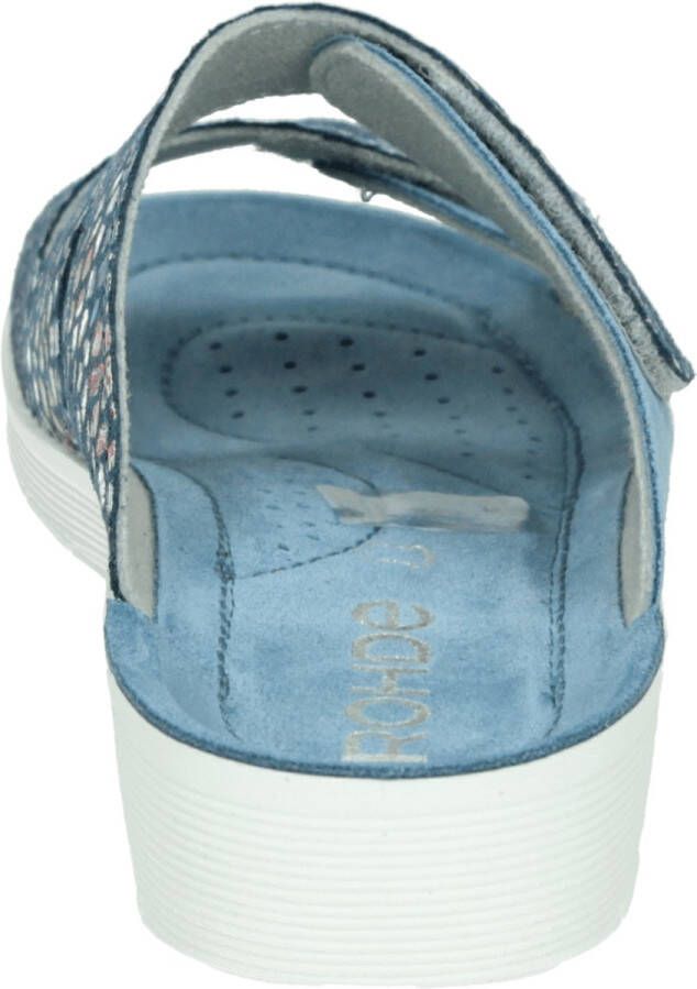 Rohde 1403 Volwassenen Dames slippers Blauw