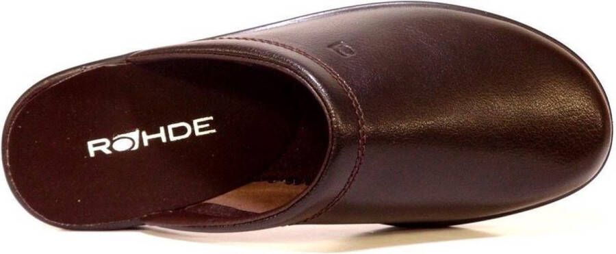 Rohde 1550 Slippers Muil Bruin Mocca