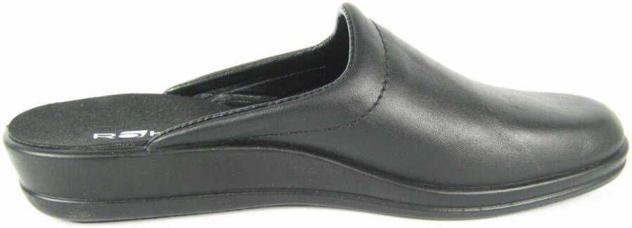 Rohde Lekeberg herenpantoffels pantoffels schoenen 1558 zwart - Foto 4