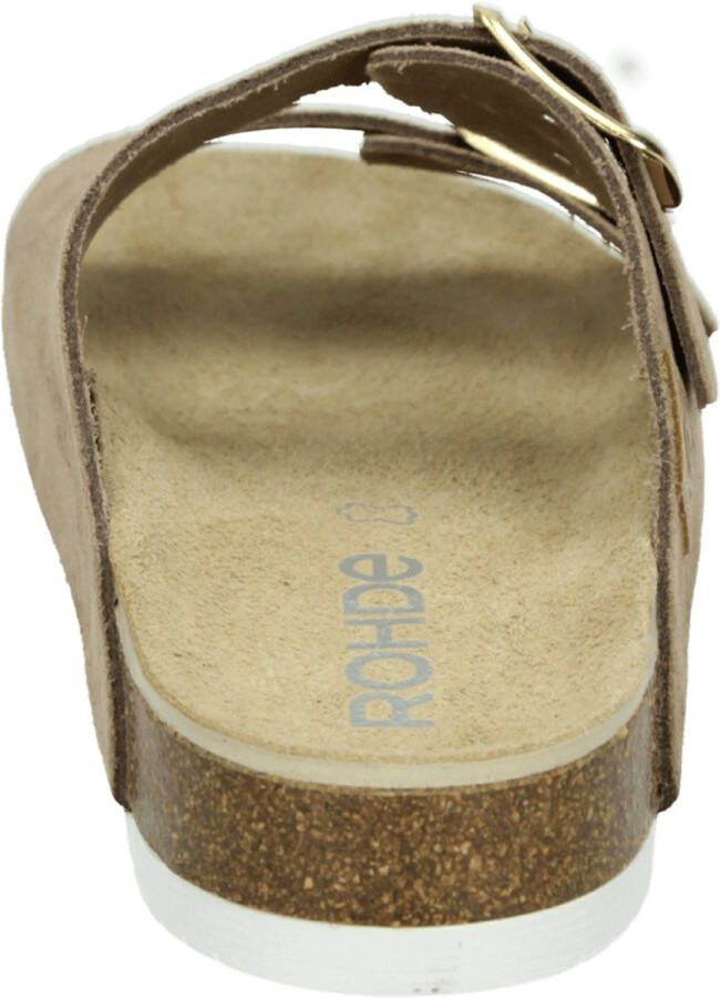 Rohde Damesschoenen Slippers rood 38 | Aad van den Berg modeschoenen