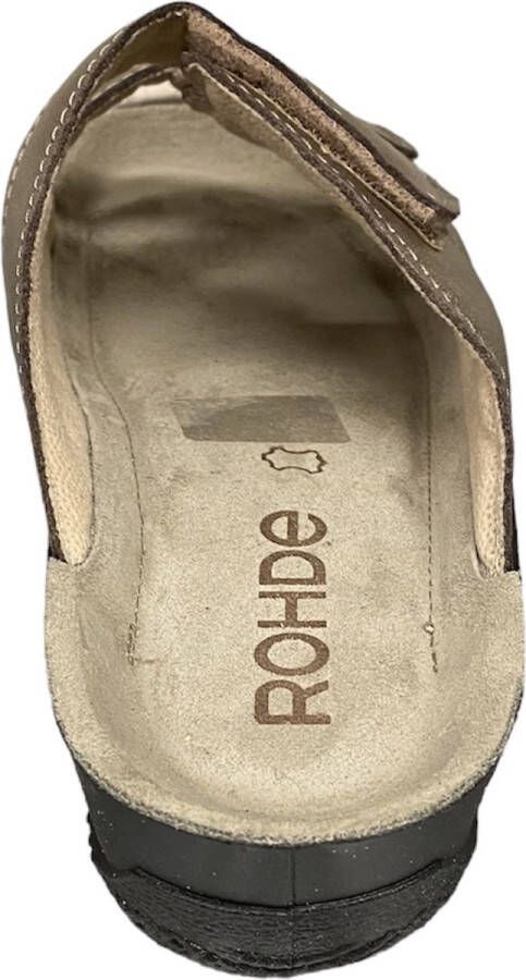 Rohde 1940 37 Soft Perlato-slipper -slipper goud kleur