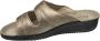 Rohde 1940 37 Soft Perlato-slipper -slipper goud kleur - Thumbnail 4