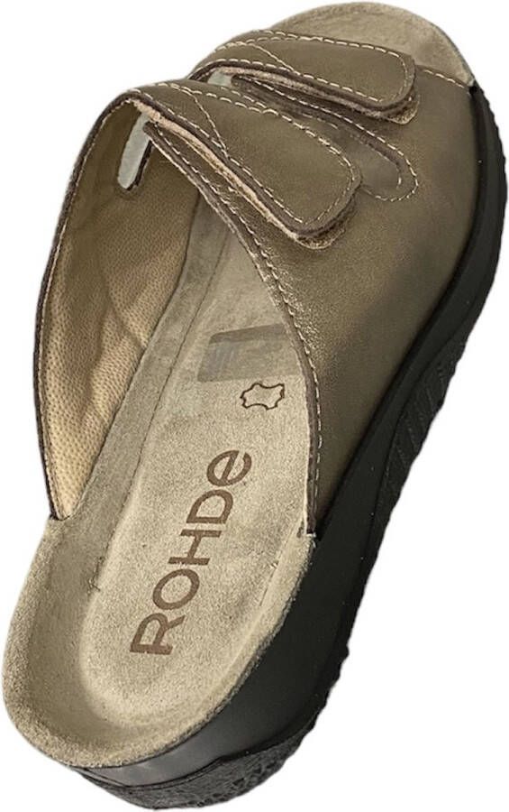 Rohde 1940 37 Soft Perlato-slipper -slipper goud kleur