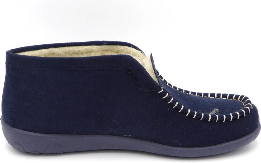 Rohde 2236 50 Dames Sloffen Blauw