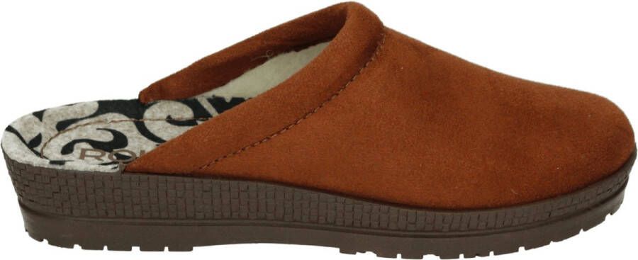 Rohde 2291 Volwassenen Dames pantoffels Cognac