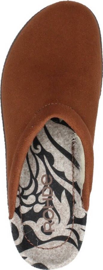 Rohde 2291 Volwassenen Dames pantoffels Cognac