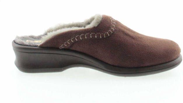 Rohde 2510~~~~~~~~~~~~~~~~~~~~~~~~~~ Dames pantoffels Bruin - Foto 3
