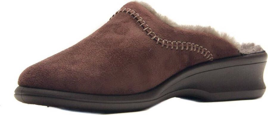 Rohde 2510 Volwassenen Dames pantoffels Bruin