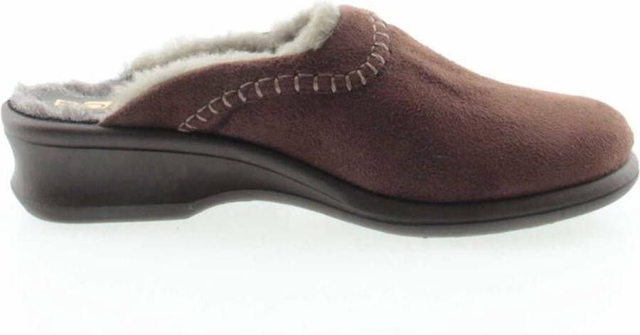 Rohde 2510 Volwassenen Dames pantoffels Bruin