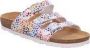 Rohde Slippers Alba zomerschoenen slippers pantoffels met kleurrijke print g-breedte = breed - Thumbnail 3
