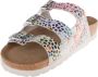 Rohde Slippers Alba zomerschoenen slippers pantoffels met kleurrijke print g-breedte = breed - Thumbnail 4