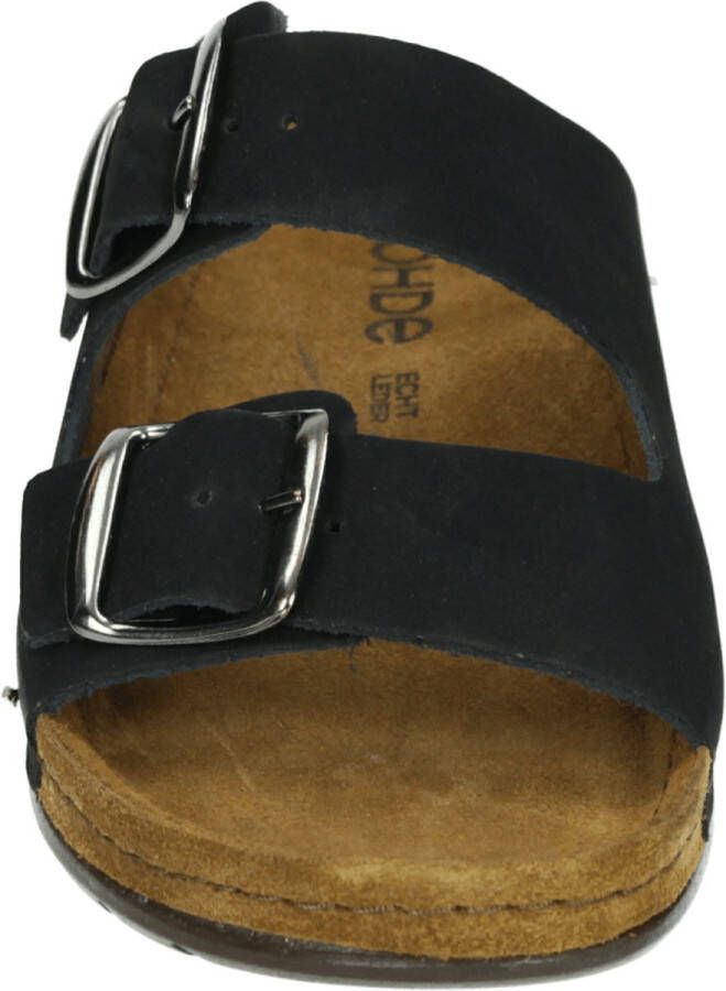 Rohde 5856 Dames slippers Zwart