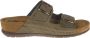 Rohde 5856 Volwassenen slippers Kleur Groen - Thumbnail 12