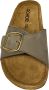 Rohde 5875 61 Olive-slippers-voetbed slippers- slippers - Thumbnail 6
