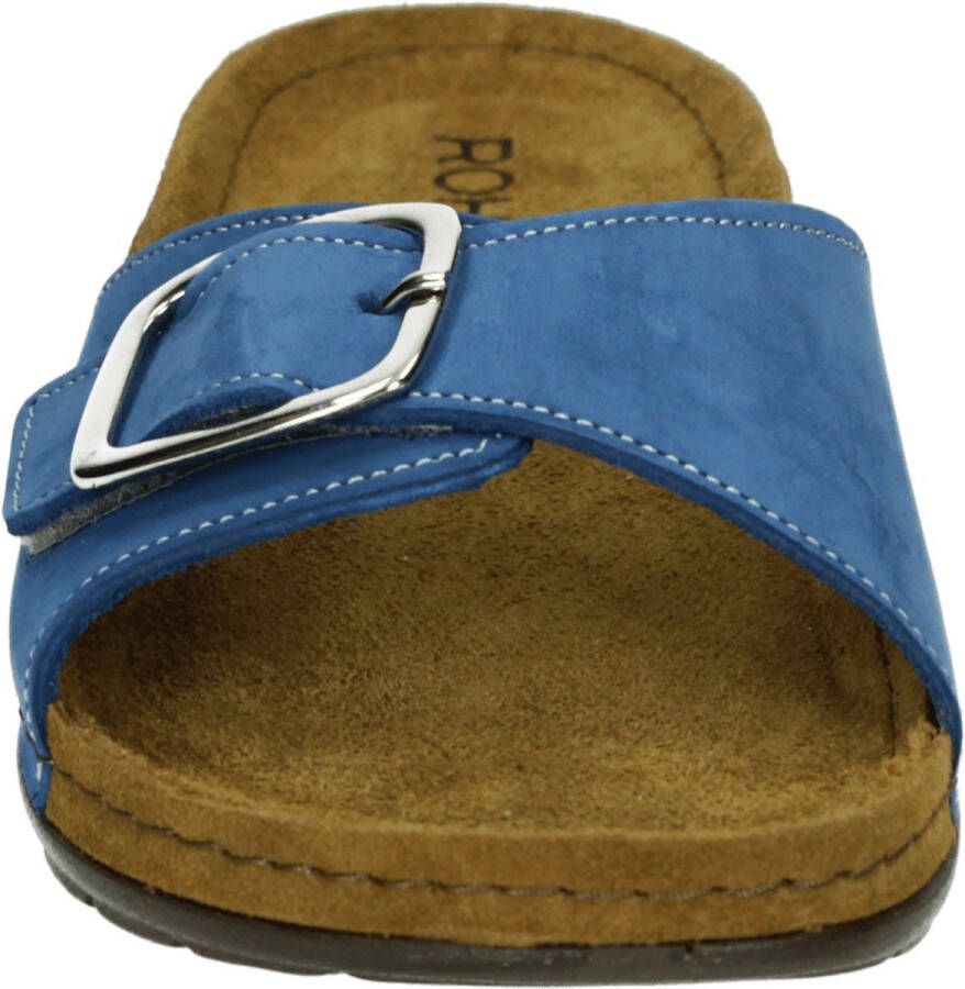 Rohde 5875 Volwassenen Dames slippers Blauw