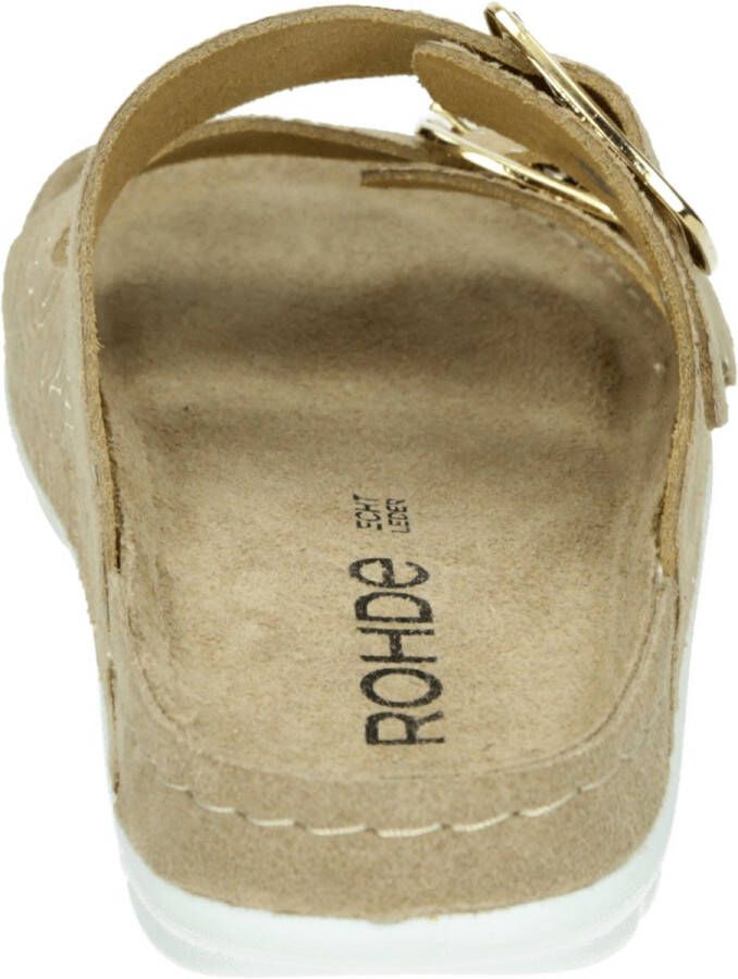 Rohde 5878 Volwassenen Dames slippers Metallics