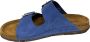 Rohde 5879 54 Petrol-lederen slippers- slippers - Thumbnail 6