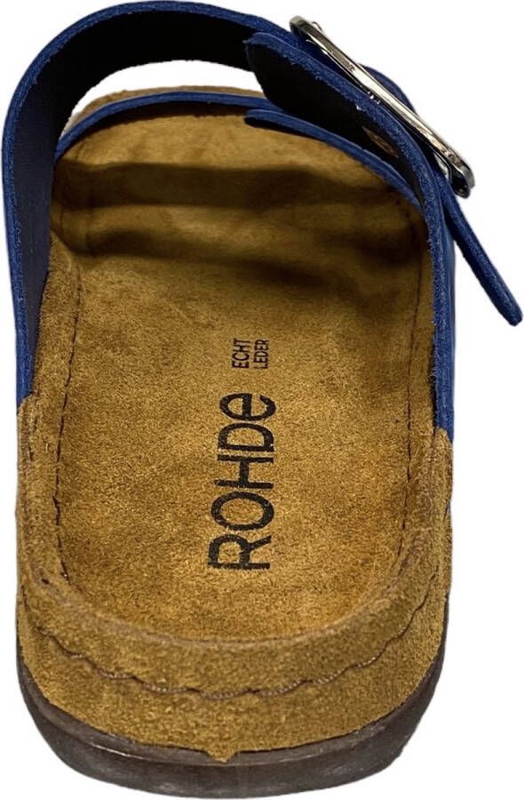 Rohde 5879 Volwassenen Dames slippers Blauw