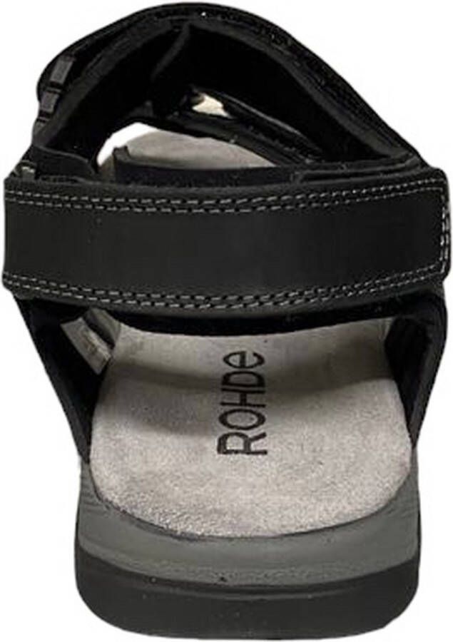 Rohde 5950 90 Black-sandalen heren-sandalen