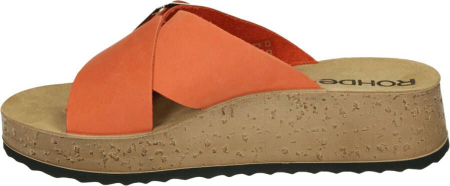 Rohde 6210 Volwassenen Dames slippers Oranje