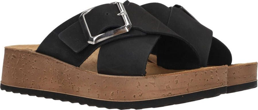 Rohde 6210 Volwassenen Dames slippers Zwart