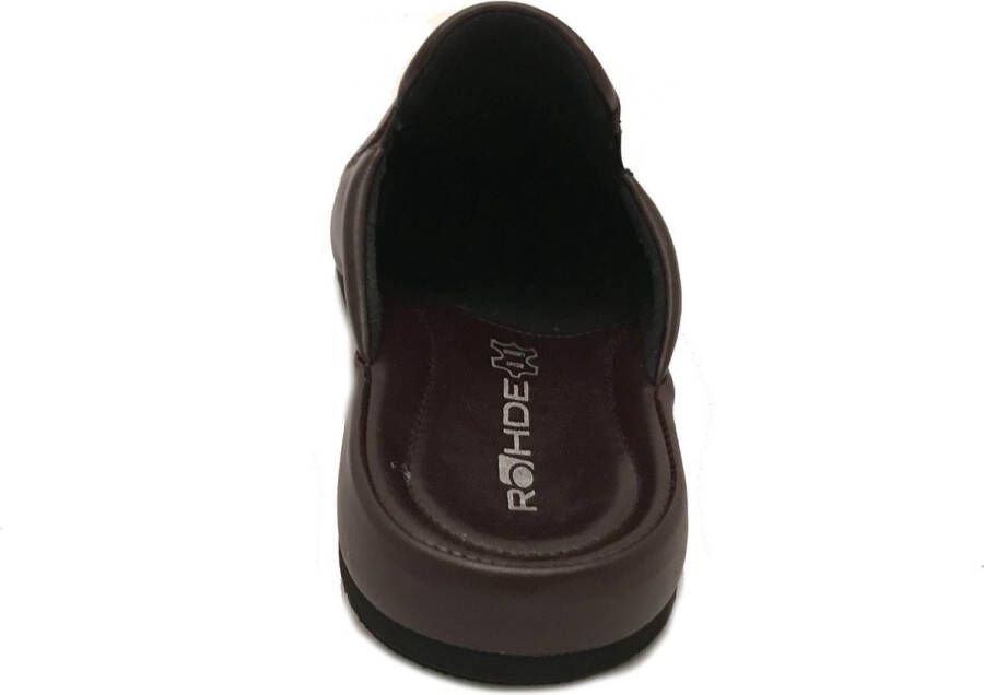 Rohde 6607~~~~~~~~~~~~~~~~~~~~~~~~~~ Heren pantoffels Bruin