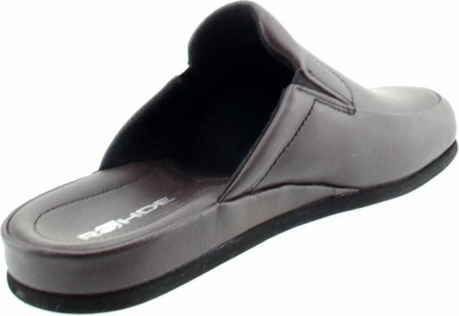 Rohde 6607~~~~~~~~~~~~~~~~~~~~~~~~~~ Heren pantoffels Bruin